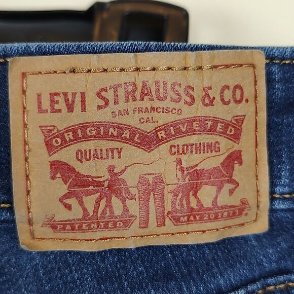 Levi Strauss 711 Skinny Denim Jeans Size 32 - Picture 8 of 10